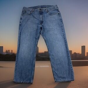 Levi's 569 Loose Straight Fit Men's Jeans 36 X 30 Light Wash